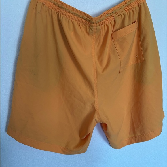 Columbia Vibrant Orange athletic Hiking Fishing Y2K Gorpcore shorts - Picture 7 of 7